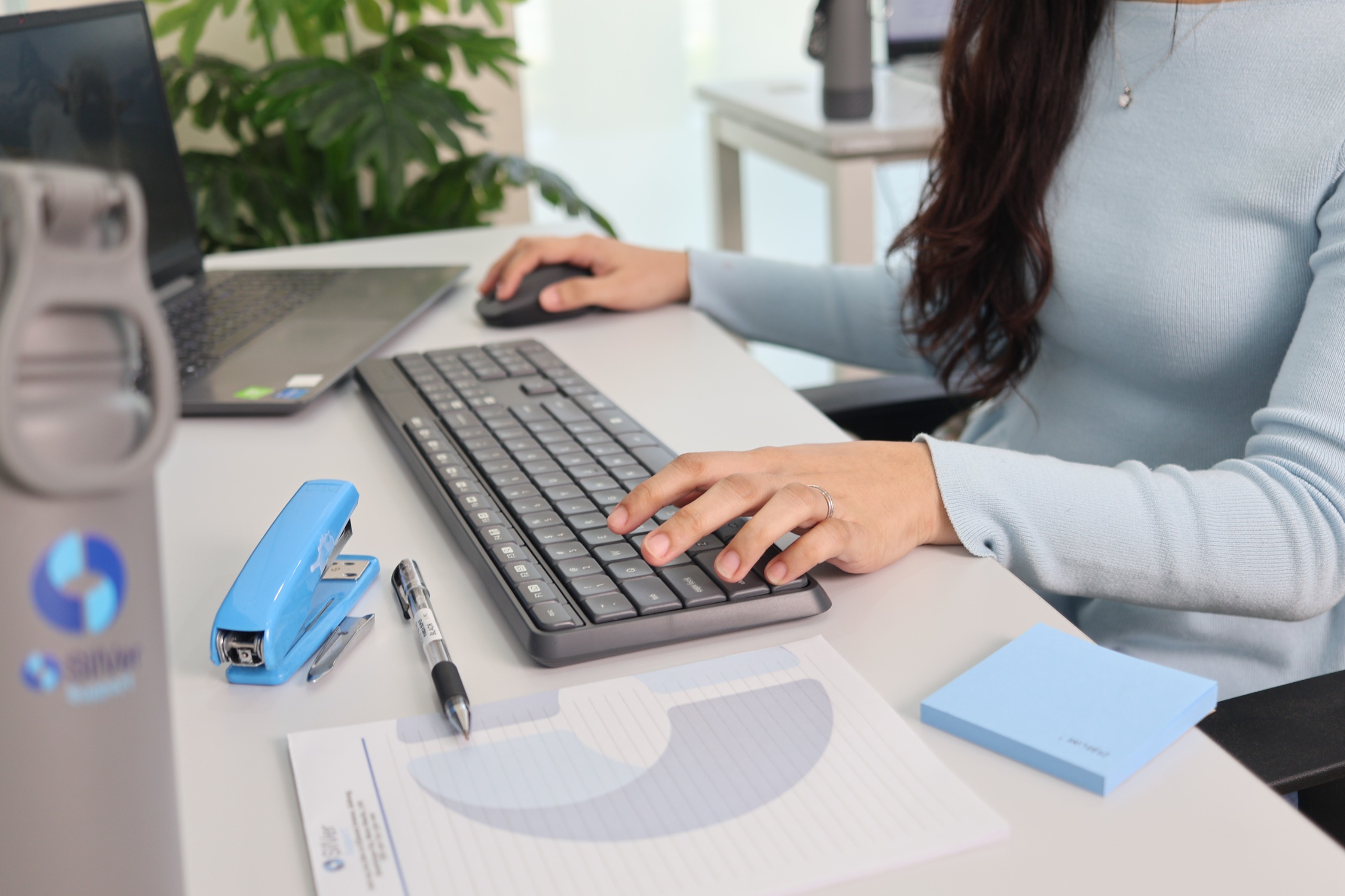 Girl on Keyboard